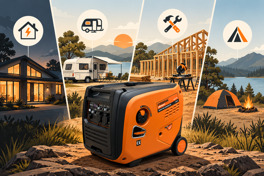 Inverter Generators: Quiet, Portable Power Wherever You Need It