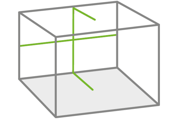 Crossline Green Laser Lines