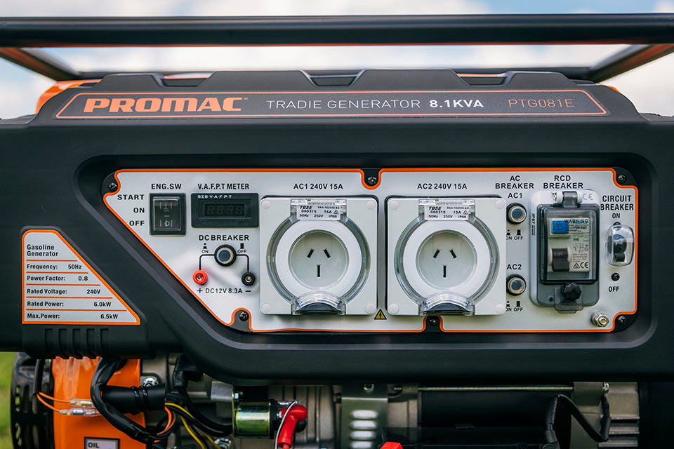 8.1KVA Tradie Generator