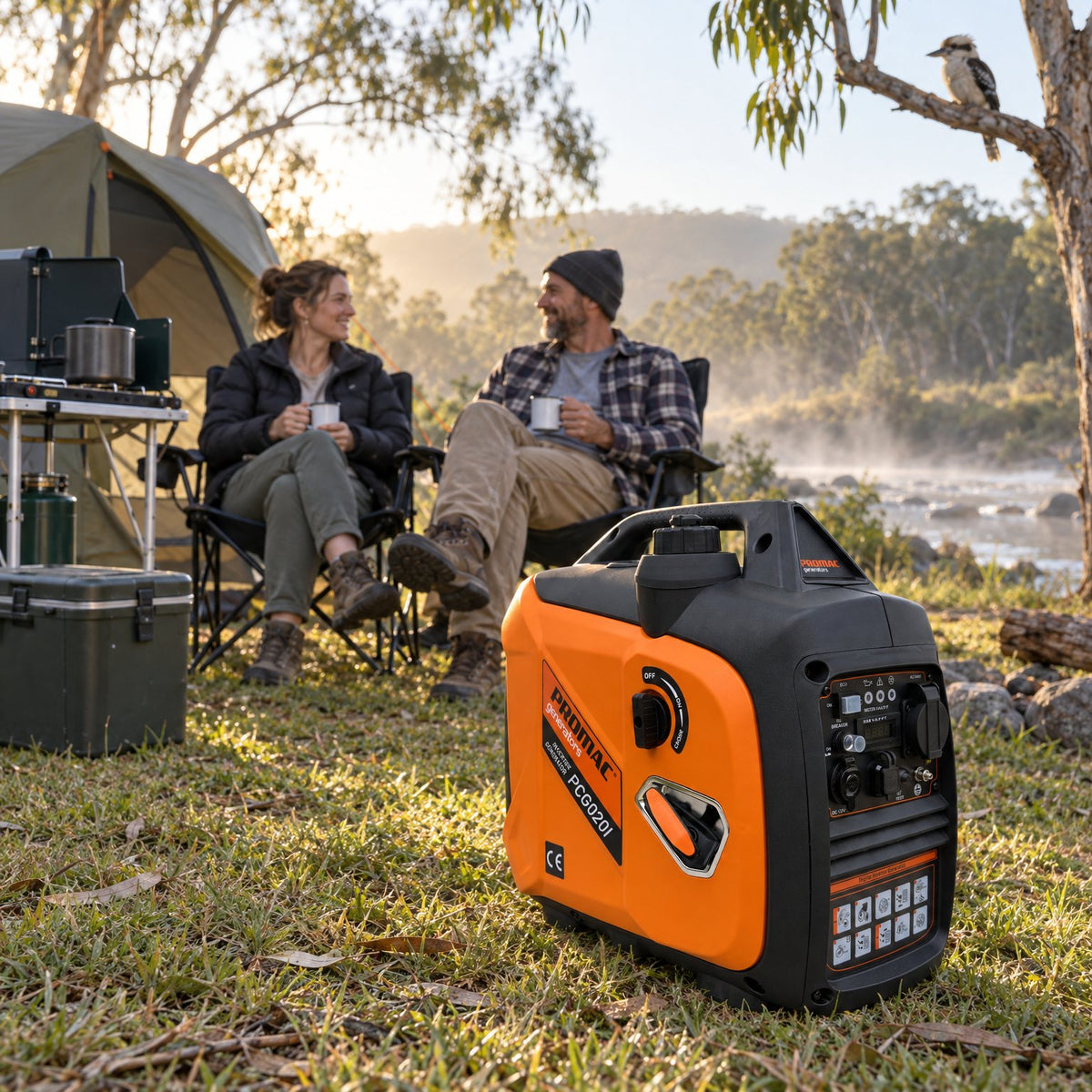 Our quietest generator.