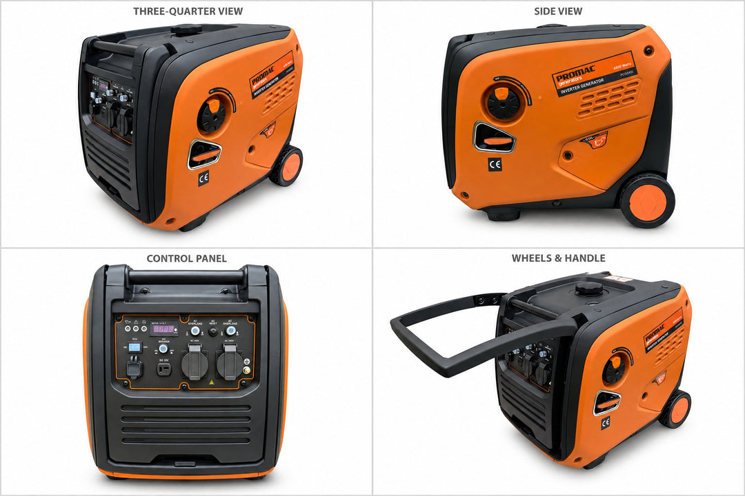 4500W Inverter Generator - Electric Start