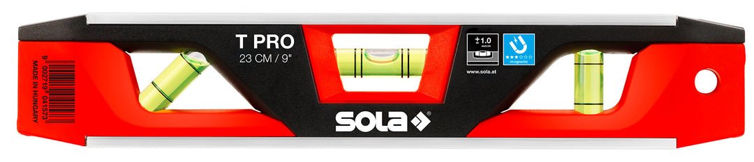 SOLA T-PRO Torpedo Magnetic Spirit Level